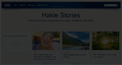 Desktop Screenshot of hakle.at