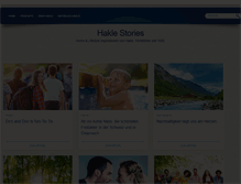 Tablet Screenshot of hakle.at