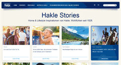 Desktop Screenshot of hakle.ch